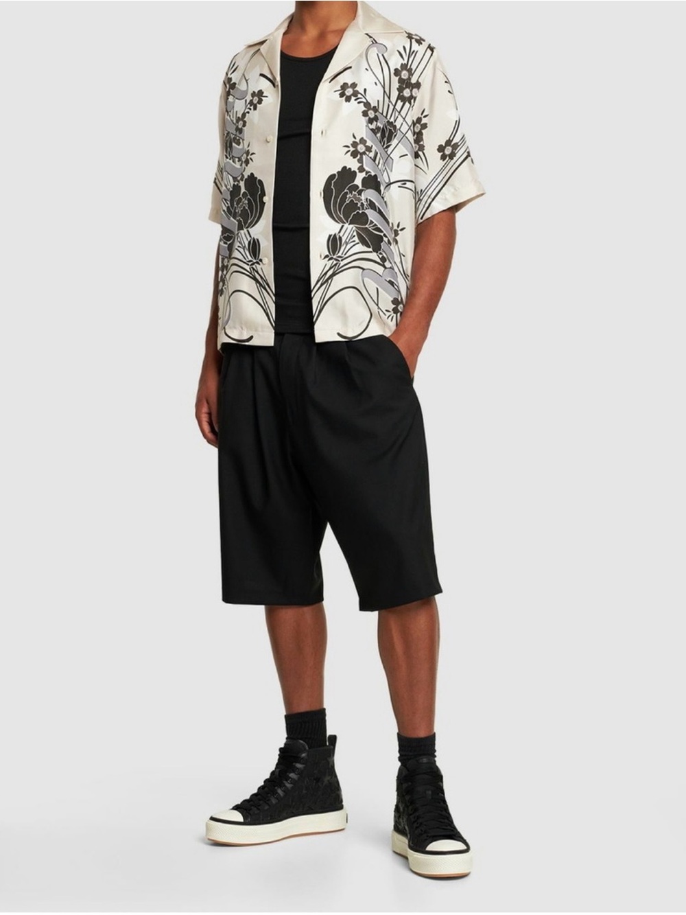 AMIRI - Amiri Floral Bowling Shirt - Picture 4 of 11